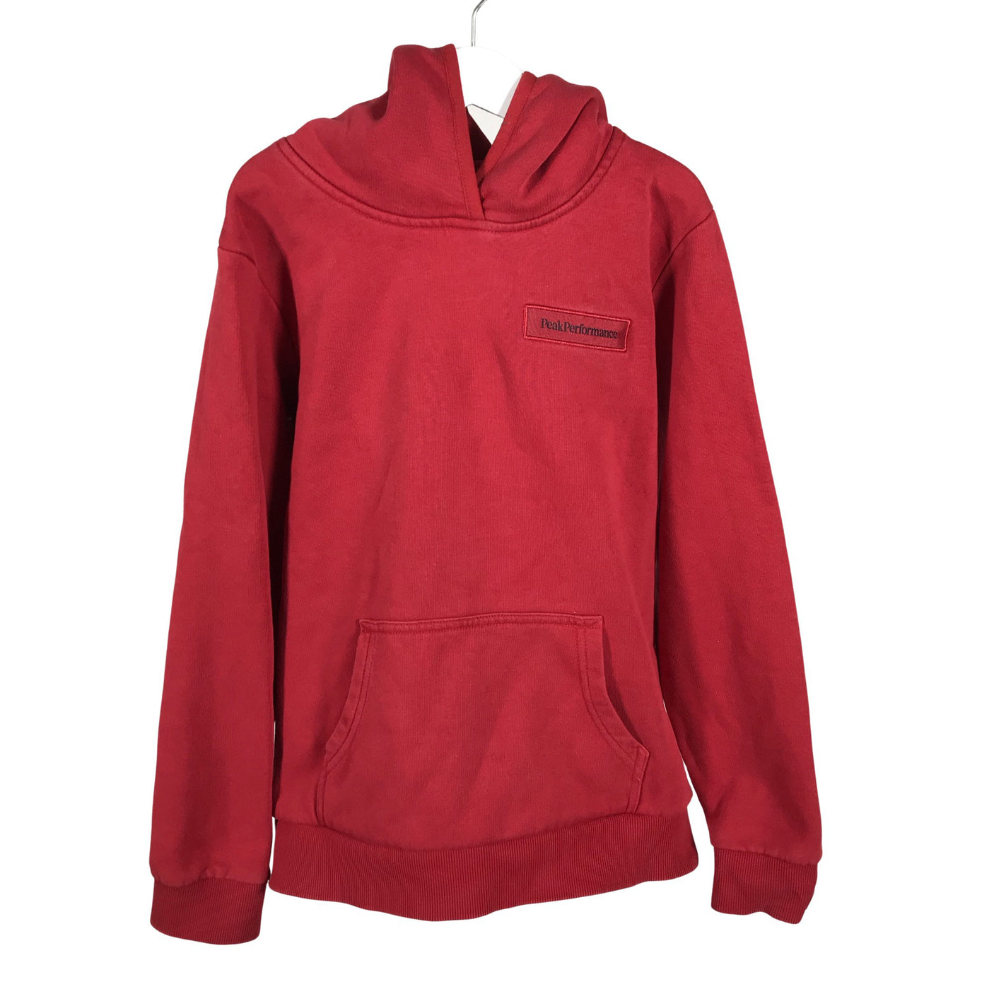 Unisex Peak Performance - Hoodie, size 146 - 152 - Red (1)