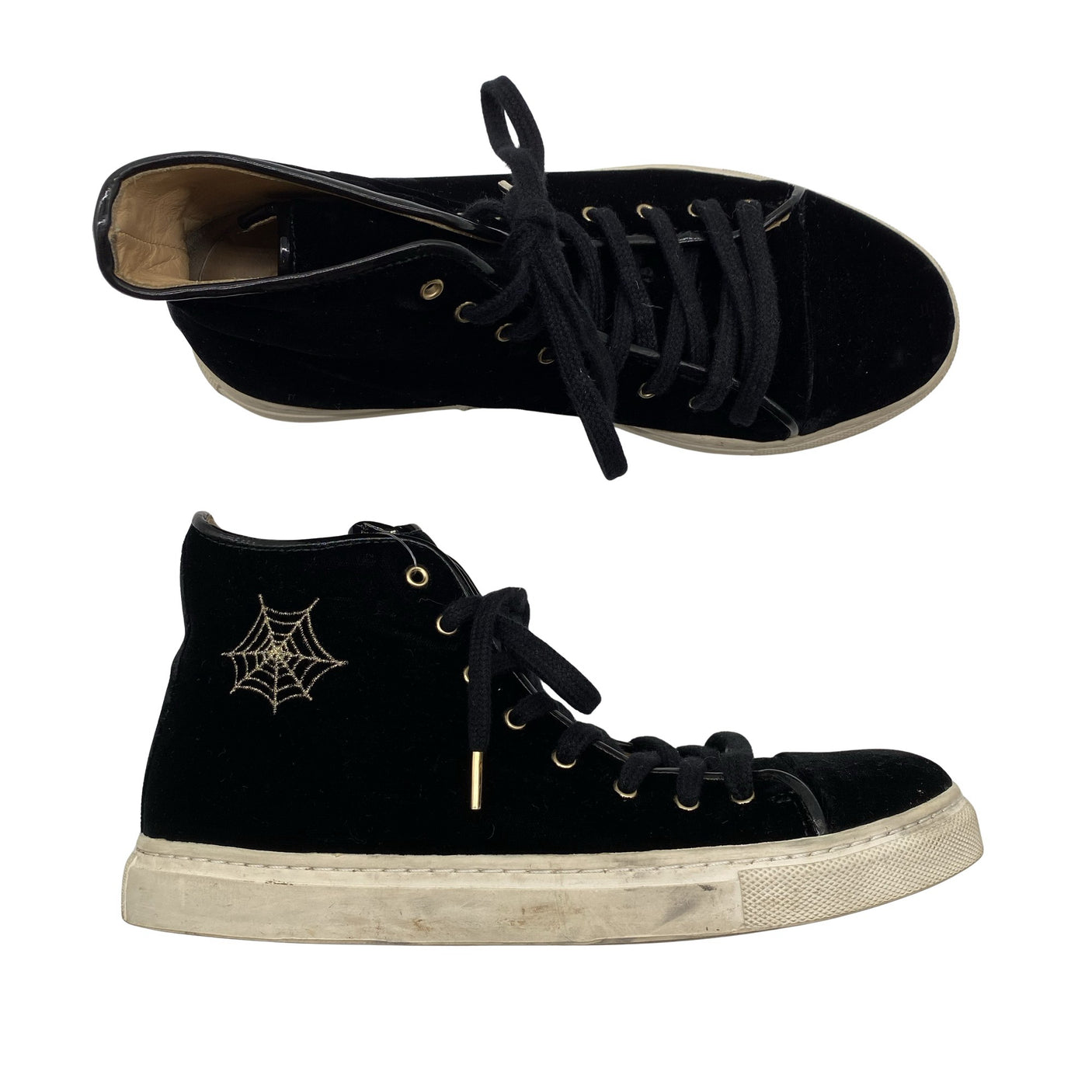Unisex Charlotte Olympia - Casual sneakers, size 36 - Black (1)