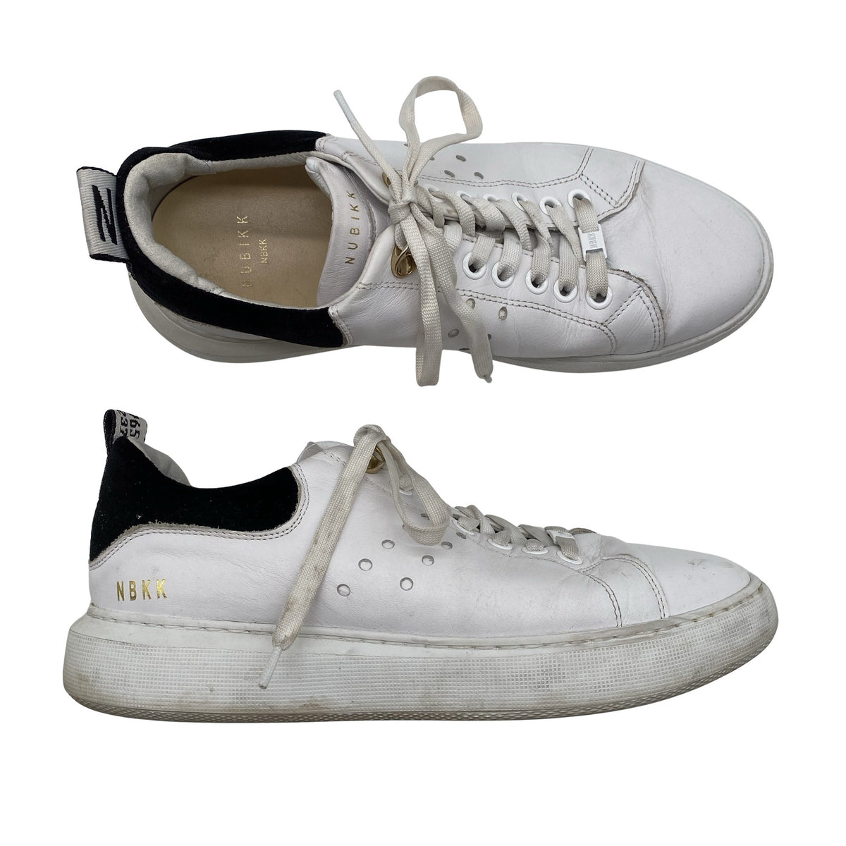 Unisex Nubikk - Casual sneakers, size 38 - White (1)