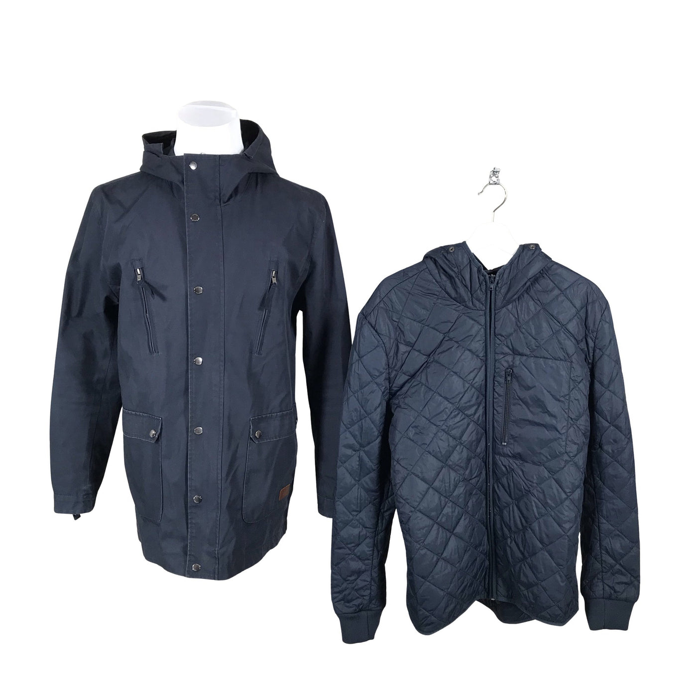 Unisex Samsoe&Samsoe - Winter jacket, size L - Blue (1)