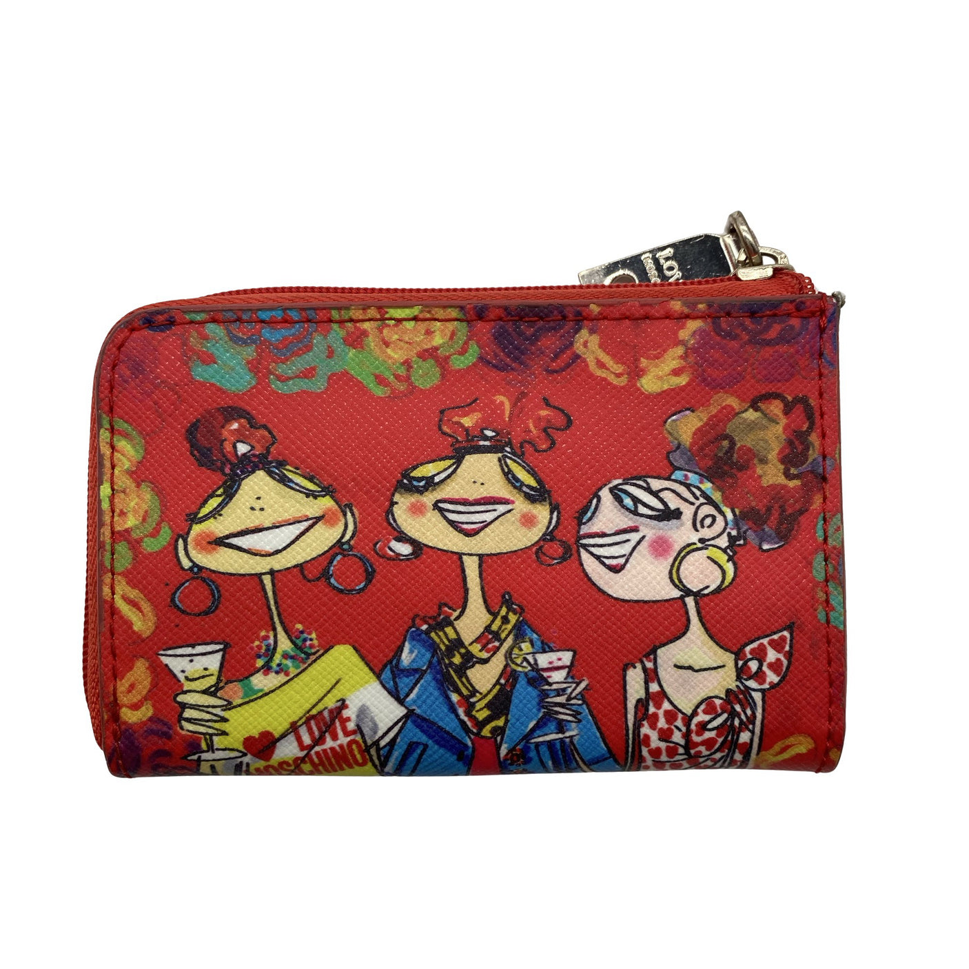 Unisex Love Moschino - Wallet, size Ei kokoa - Red (1)