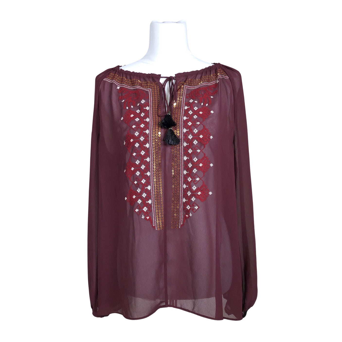 Unisex Altuzarra - Blouse, size 40 - Wine red (1)