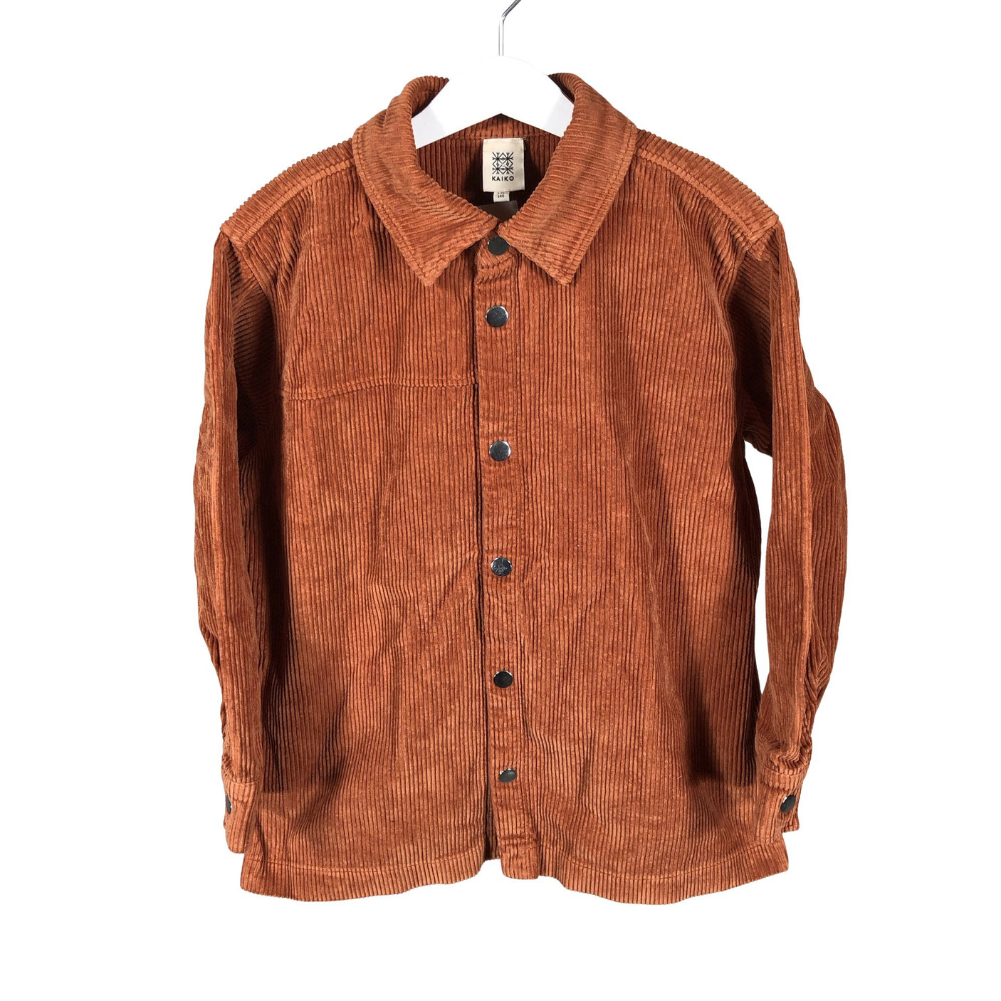 Unisex Kaiko - Denim shirt, size 134 - 140 - Orange (1)