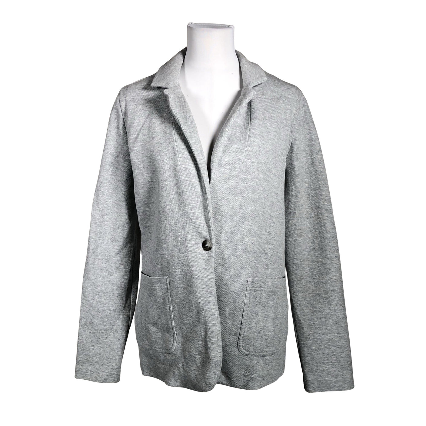 Unisex Yest - Sweat jacket, size 40 - Gray (1)