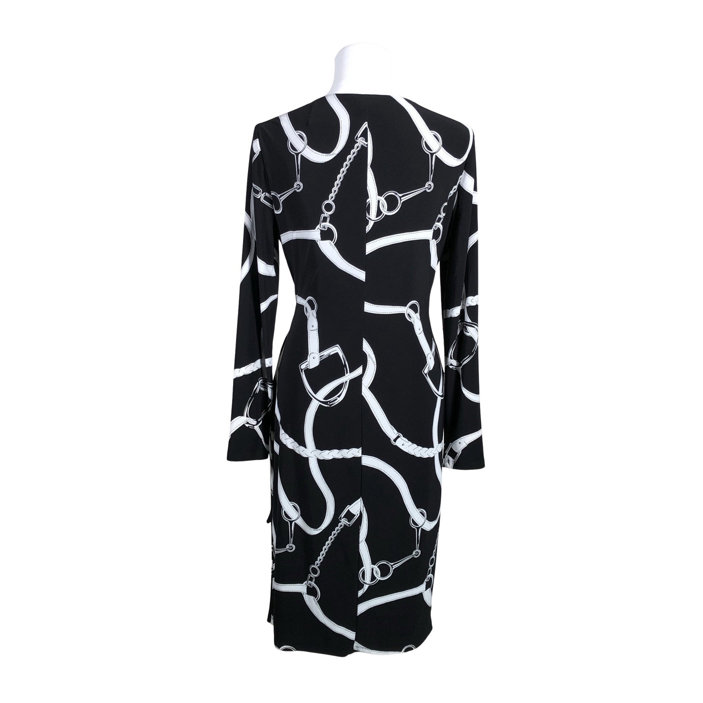 Unisex Lauren Ralph Lauren - Tricot dress, size 38 - Black (3)