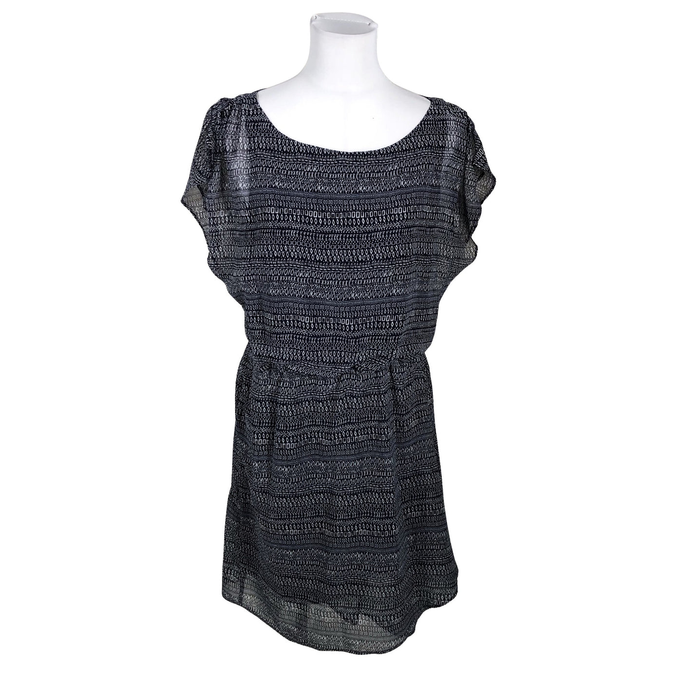 Unisex Esprit - Schiffon dress, size 38 - Blue (1)