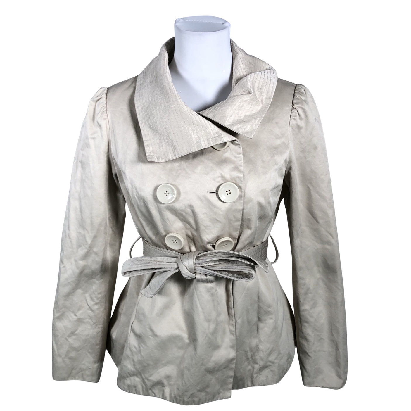 Unisex Your Face - Trench coat, size 40 - Beige (1)