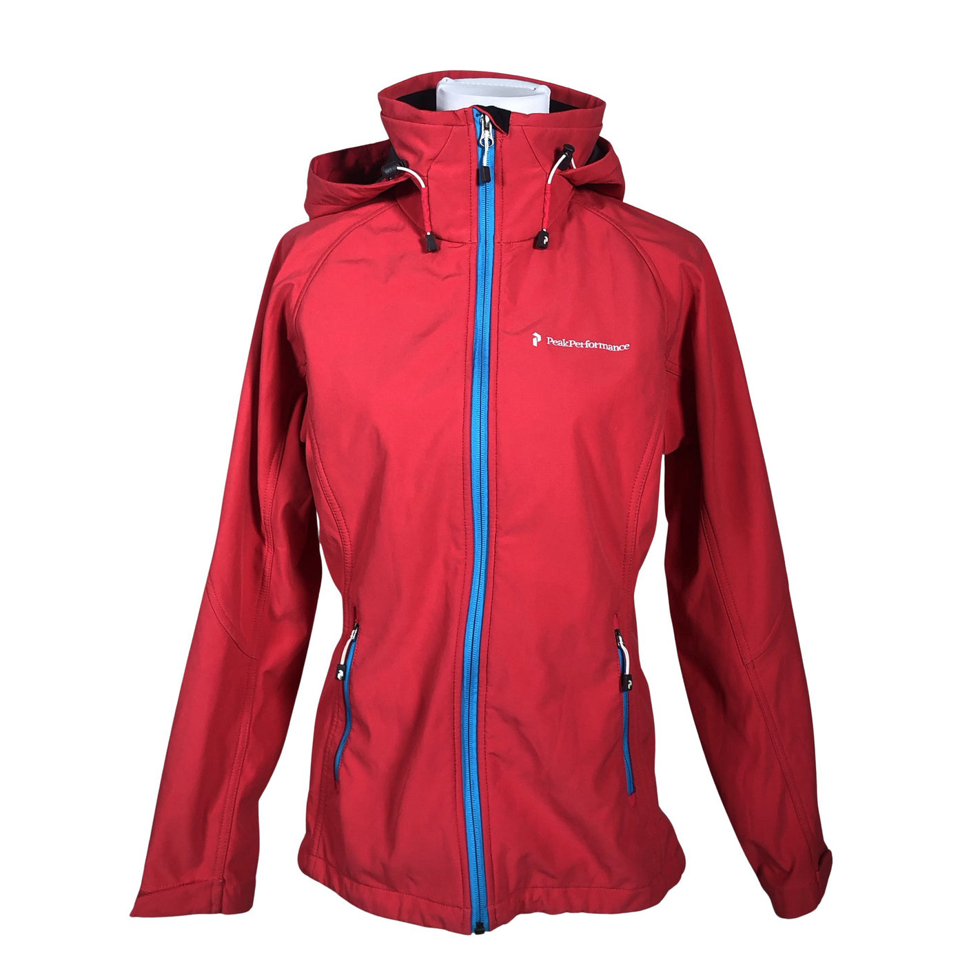 Unisex Peak Performance - Soft shell jacket, size 38 - Red (1)