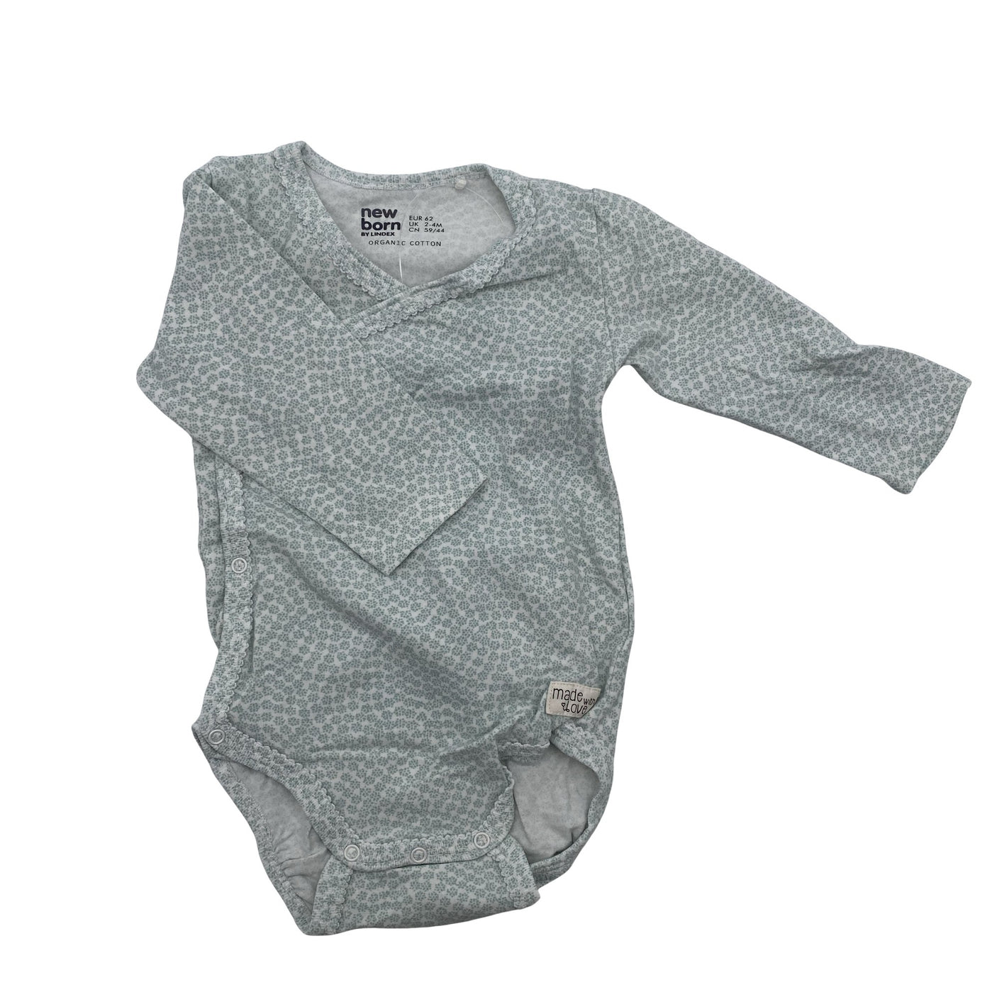 Unisex Lindex - Body, size 56 - 62 - Green (1)