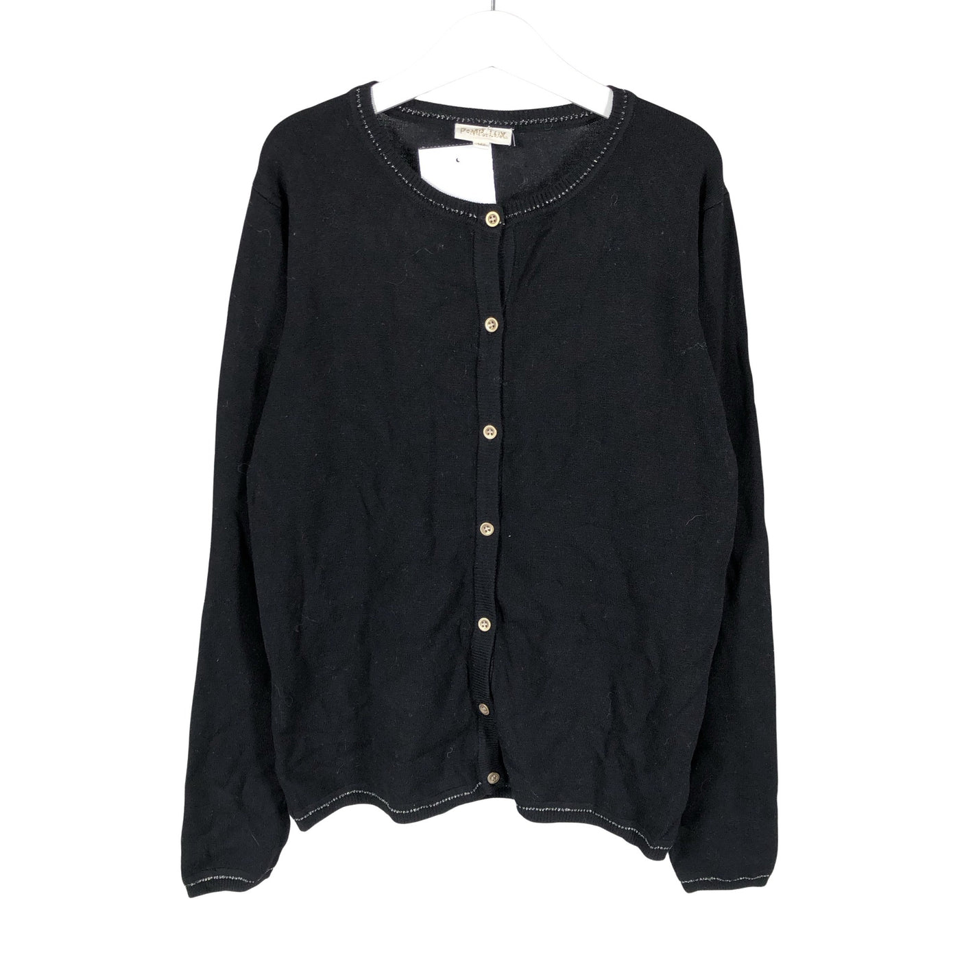 Unisex POMPdeLUX - Cardigan, size 146 - 152 - Black (1)