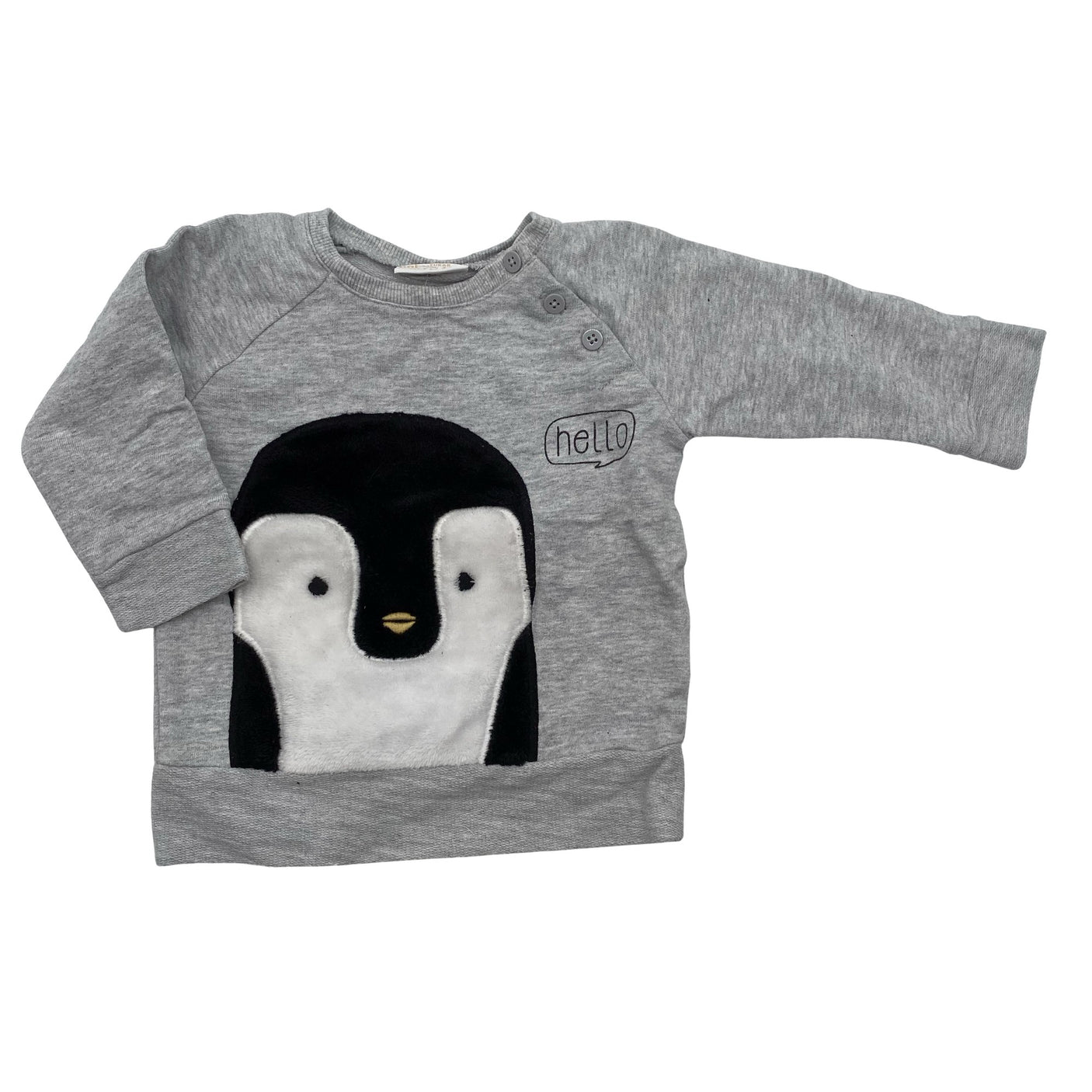 Unisex Lindex - Sweatshirt, size 50 - 56 - Gray (1)