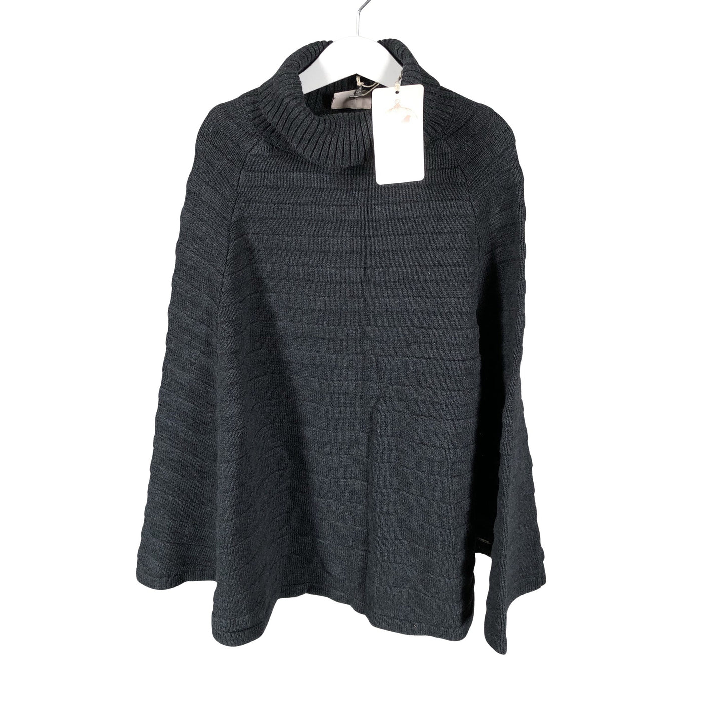 Unisex POMPdeLUX - Poncho, size 146 - 152 - Gray (1)