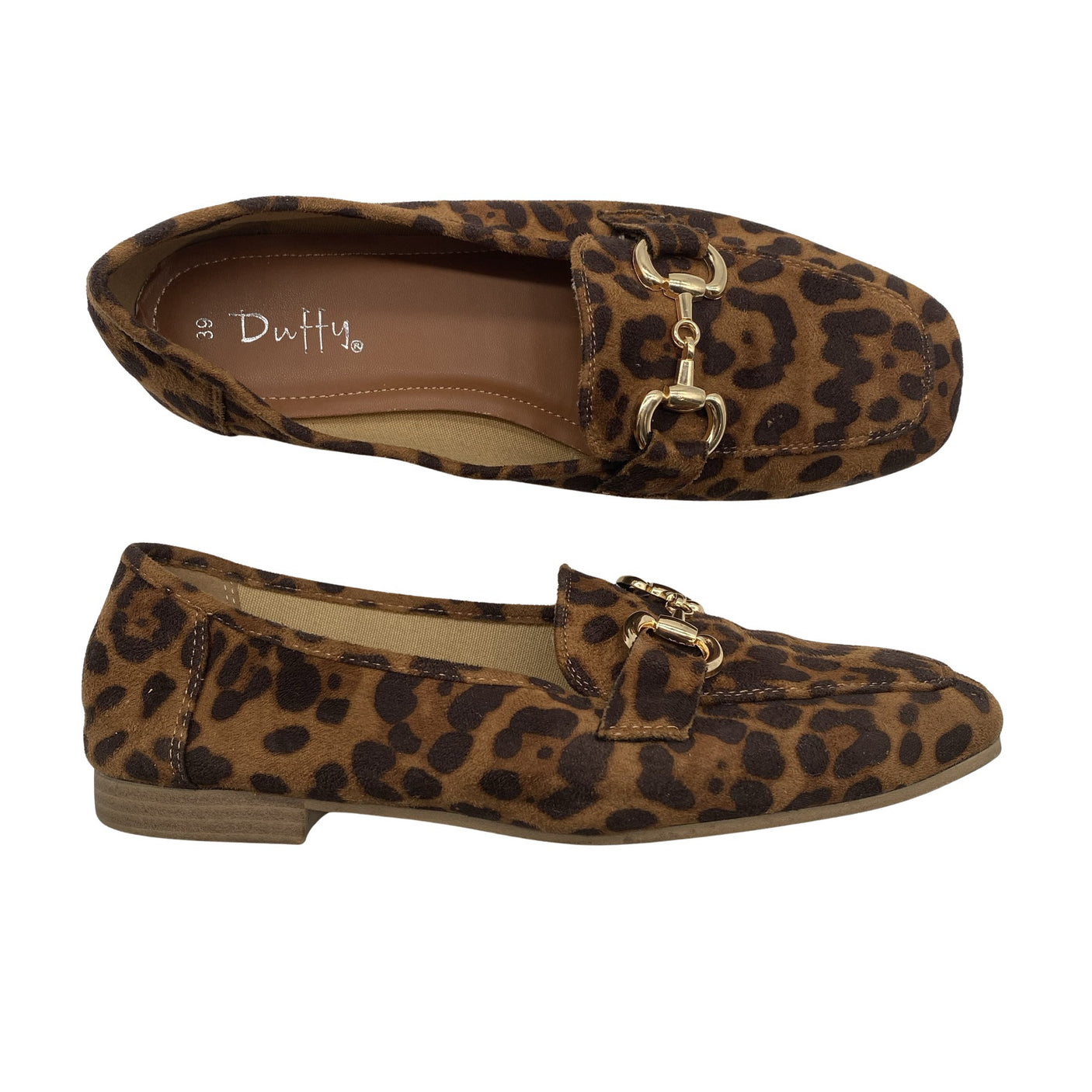 Unisex Duffy - Loafers, size 39 - Brown (1)