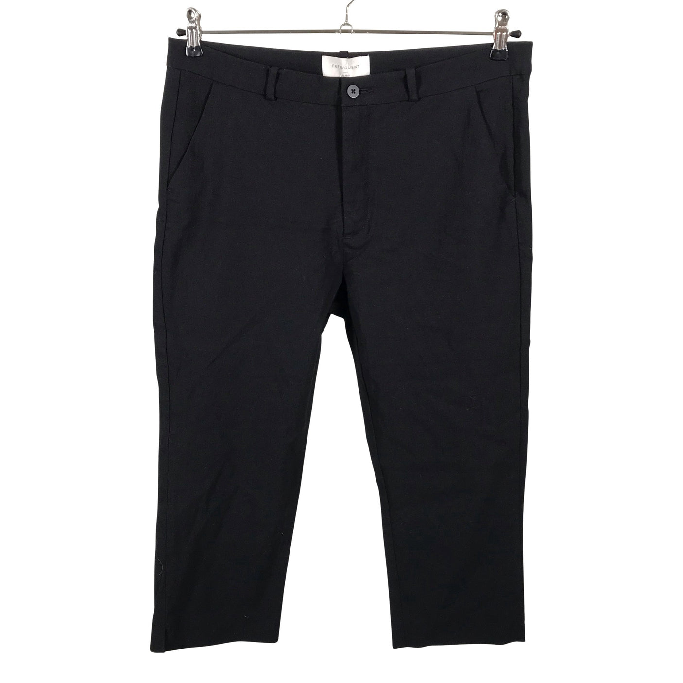 Unisex Free Quent - Capri pants, size 42 - Black (1)