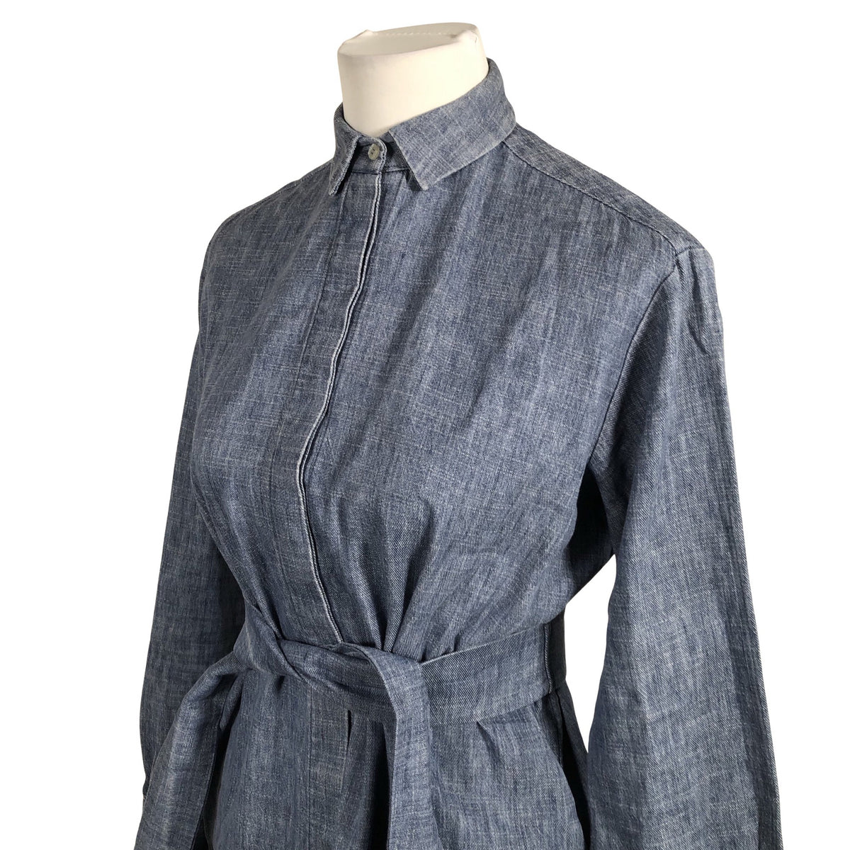 Unisex MSGM - Denim dress, size 38 - Blue (2)