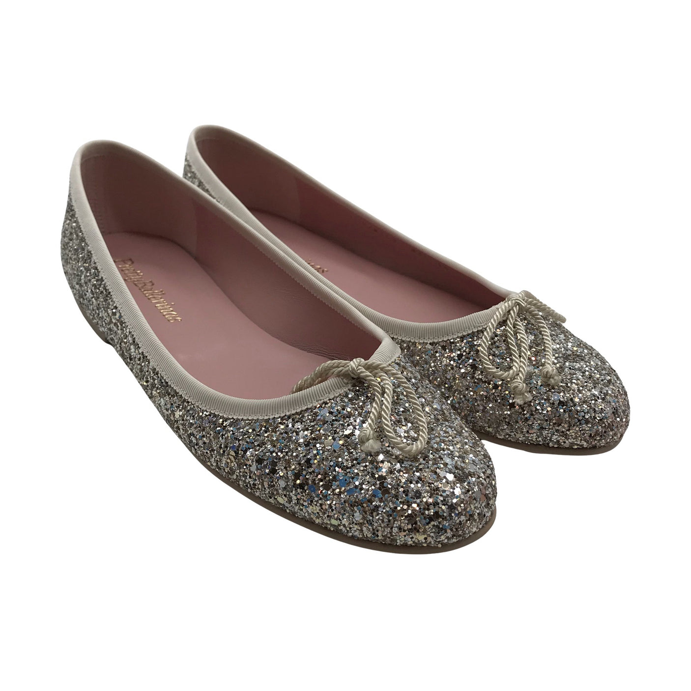 Unisex Pretty Ballerinas - Festive ballerinas, size 39 - Silver (2)