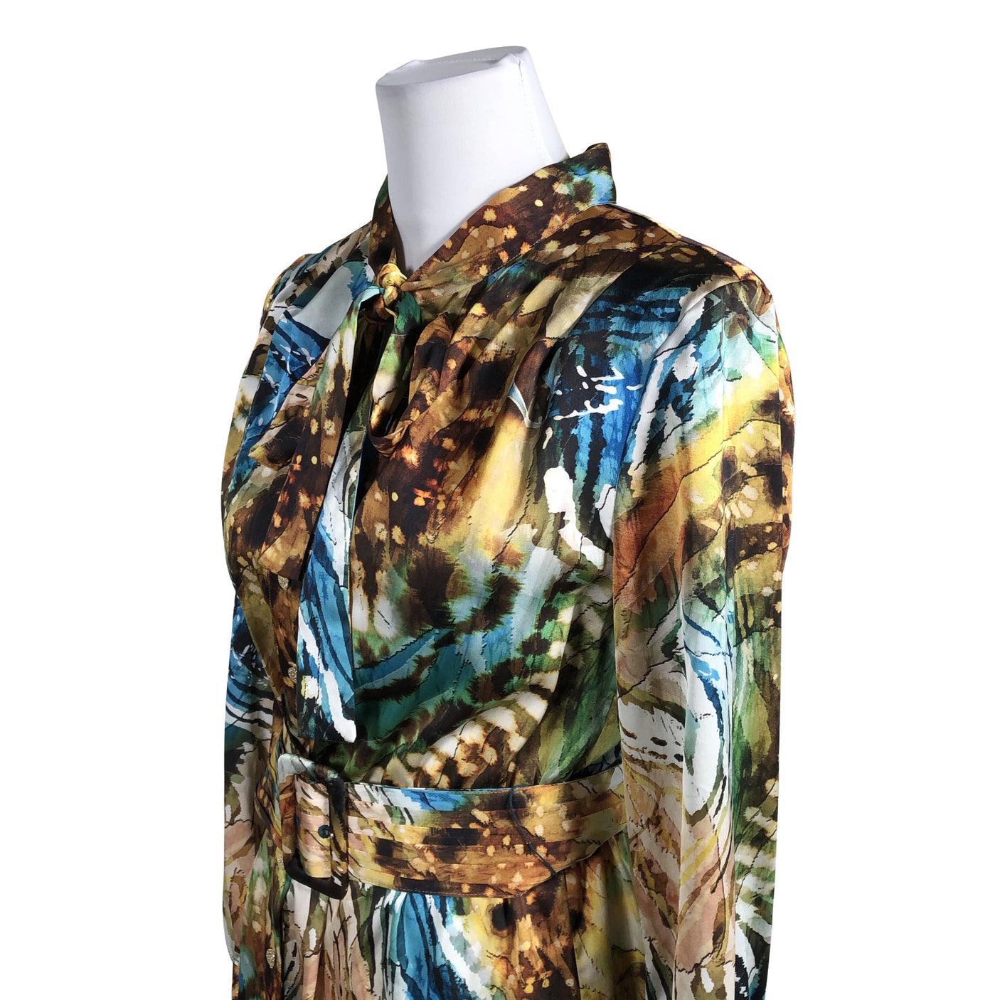 Unisex Marciano by Guess - Schiffon dress, size 38 - Brown (2)