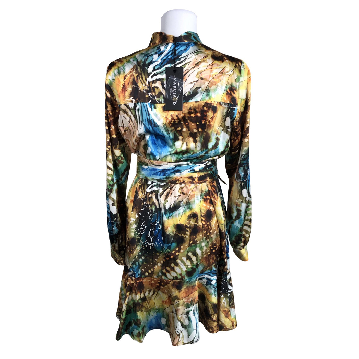 Unisex Marciano by Guess - Schiffon dress, size 38 - Brown (3)