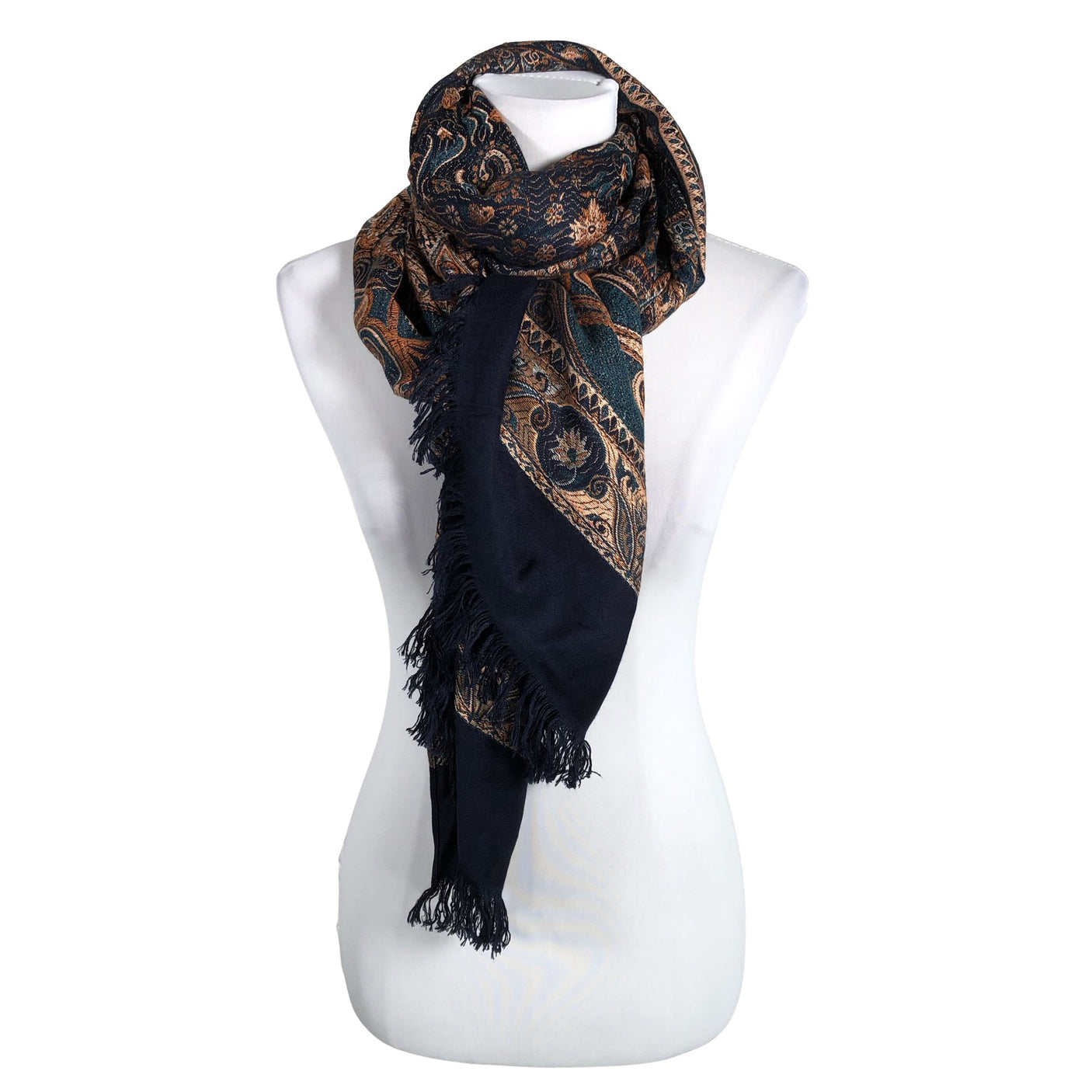 Unisex A+more - Scarf, size Maxi - Blue (1)