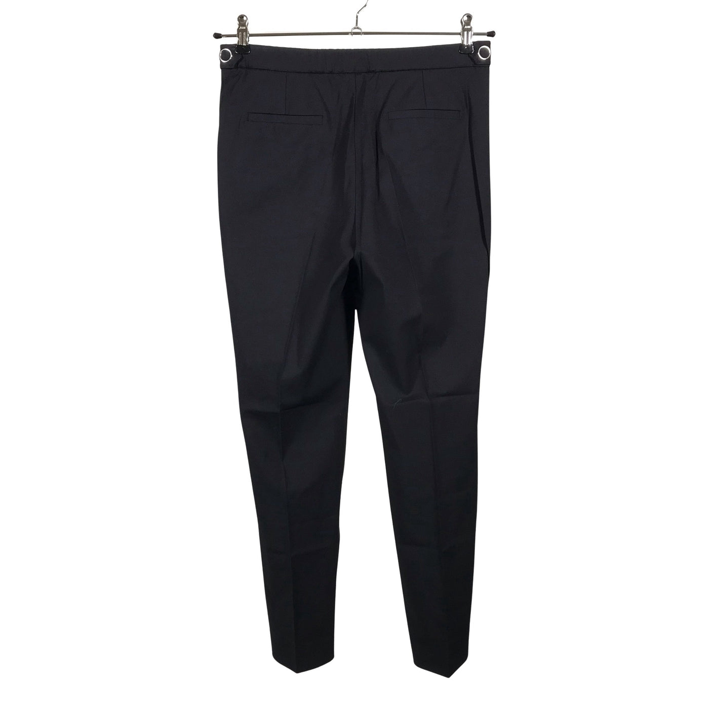 Unisex Massimo Dutti - Straight leg trousers, size 36 - Black (2)