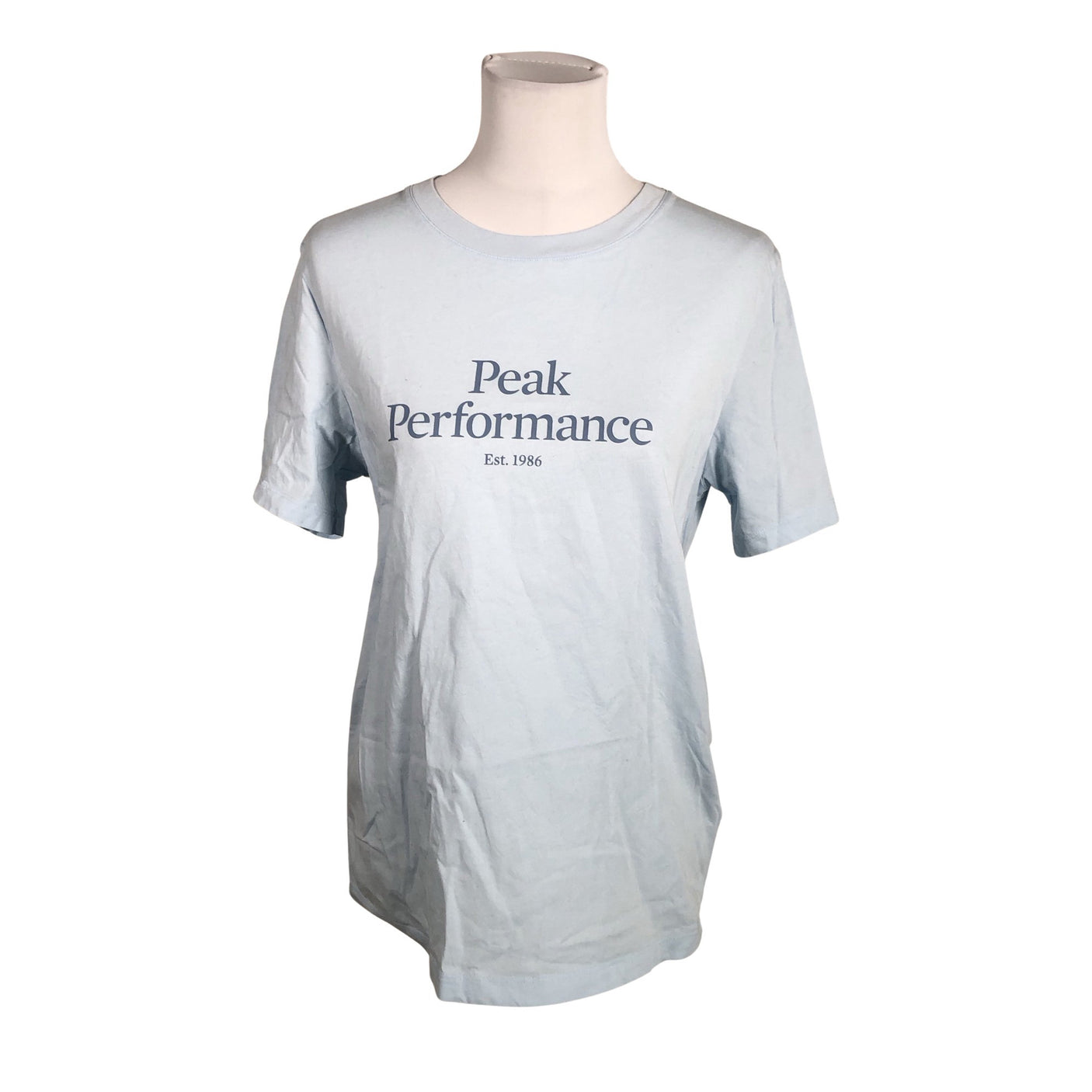 Unisex Peak Performance - T-shirt, size 38 - Light blue (1)
