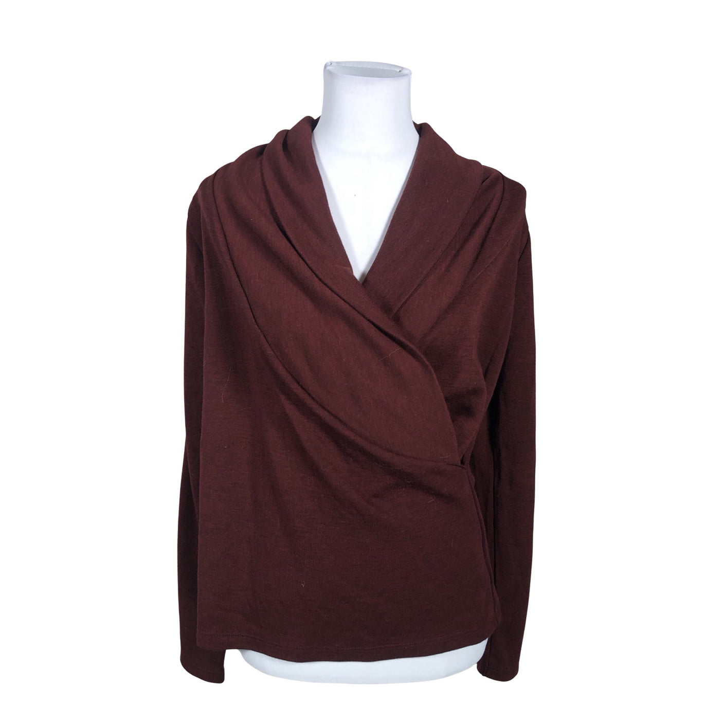 Unisex Second Chance - Tricot shirt, size 34 - Wine red (1)