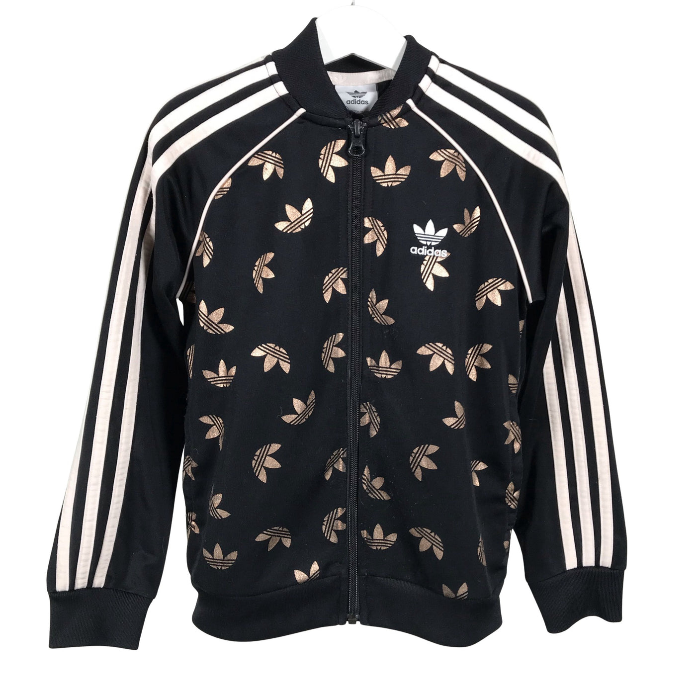 Unisex Adidas - Track jacket, size 122 - 128 - Black (1)