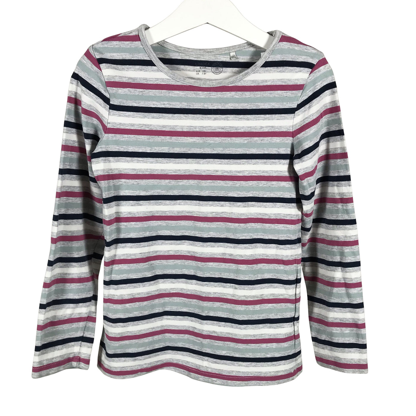 Unisex Lindex - Tricot shirt, size 122 - 128 - Gray (1)