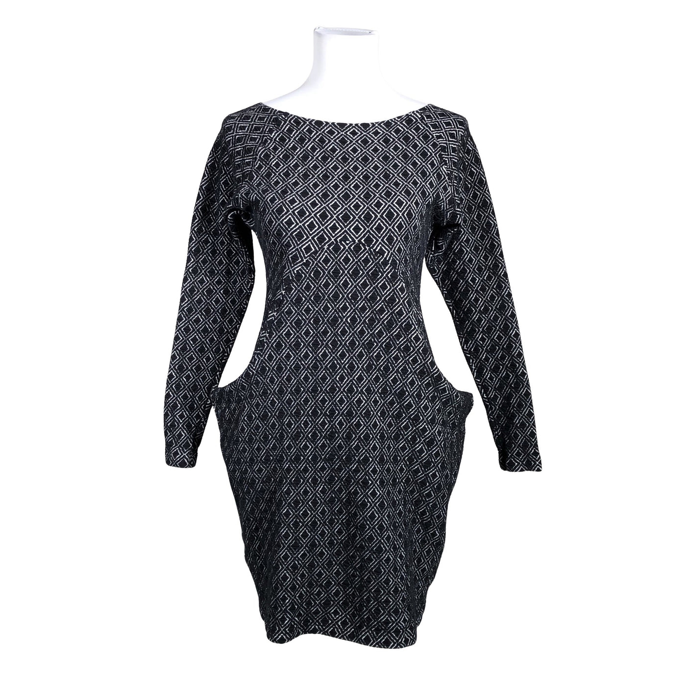 Unisex MUKA VA - Tricot dress, size 36 - Black (1)