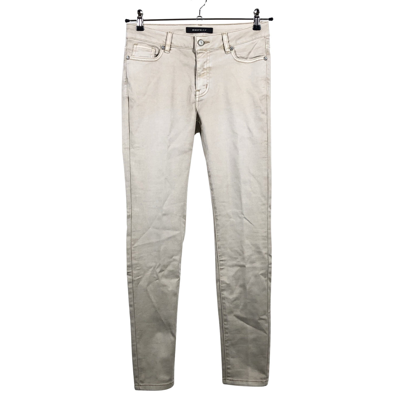 Unisex Repeat - Jeans, size 40 - Beige (1)