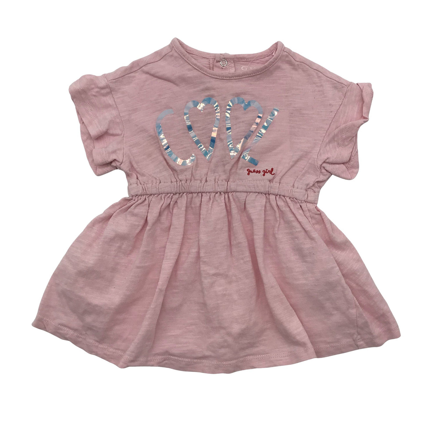 Unisex Guess - Tricot dress, size 74 - 80 - Light pink (1)