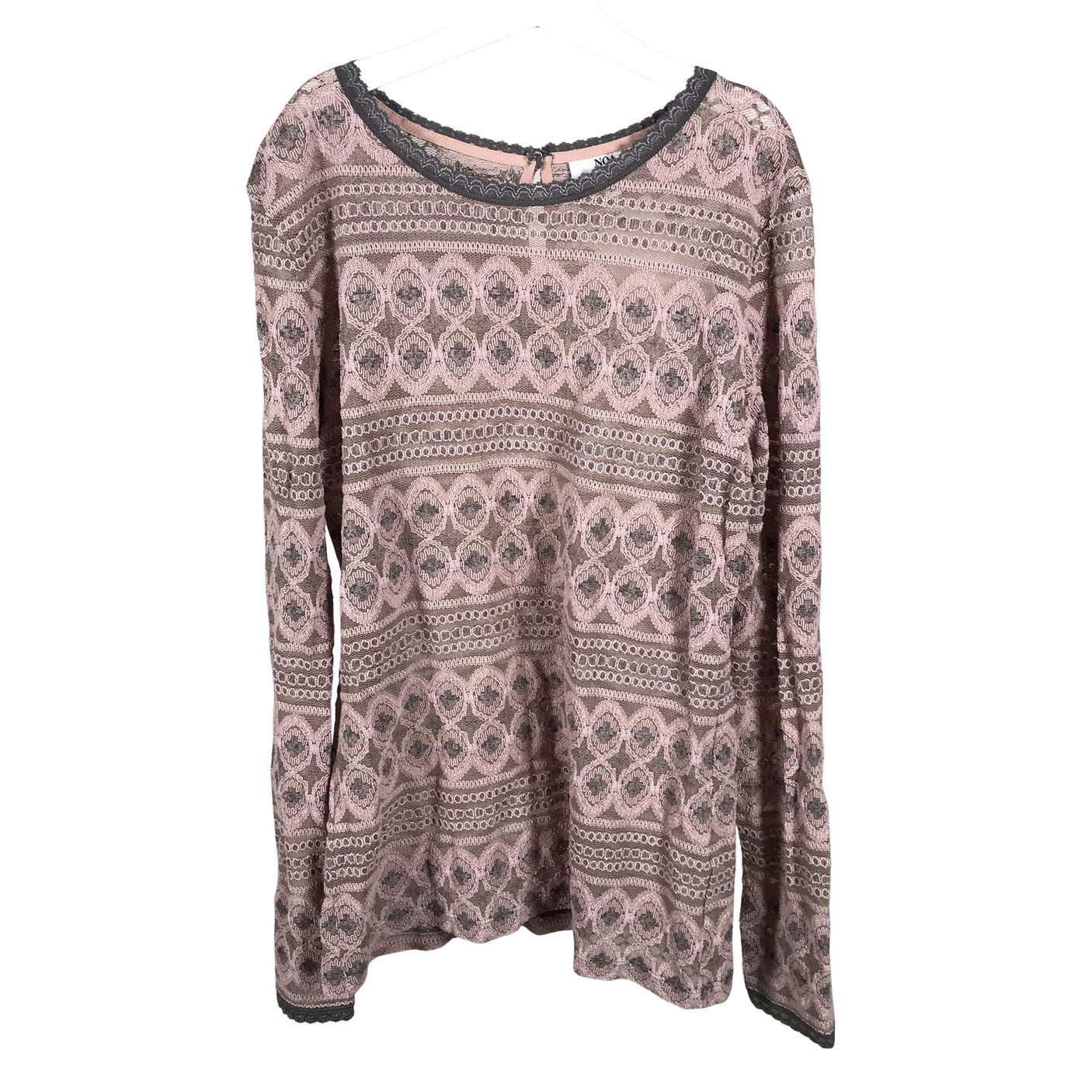 Unisex Noa Noa - Blouse, size 38 - Light pink (1)