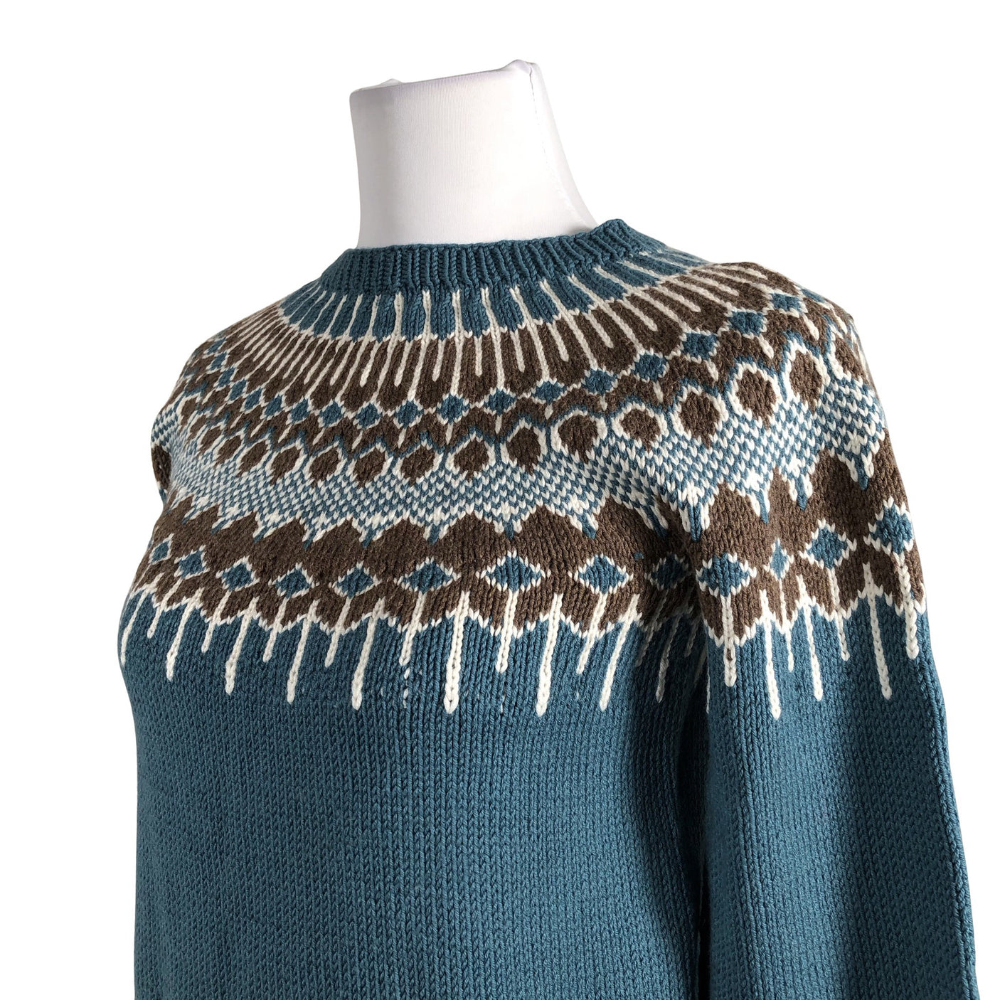 Unisex Handmade - Sweater, size 36 - Blue (2)