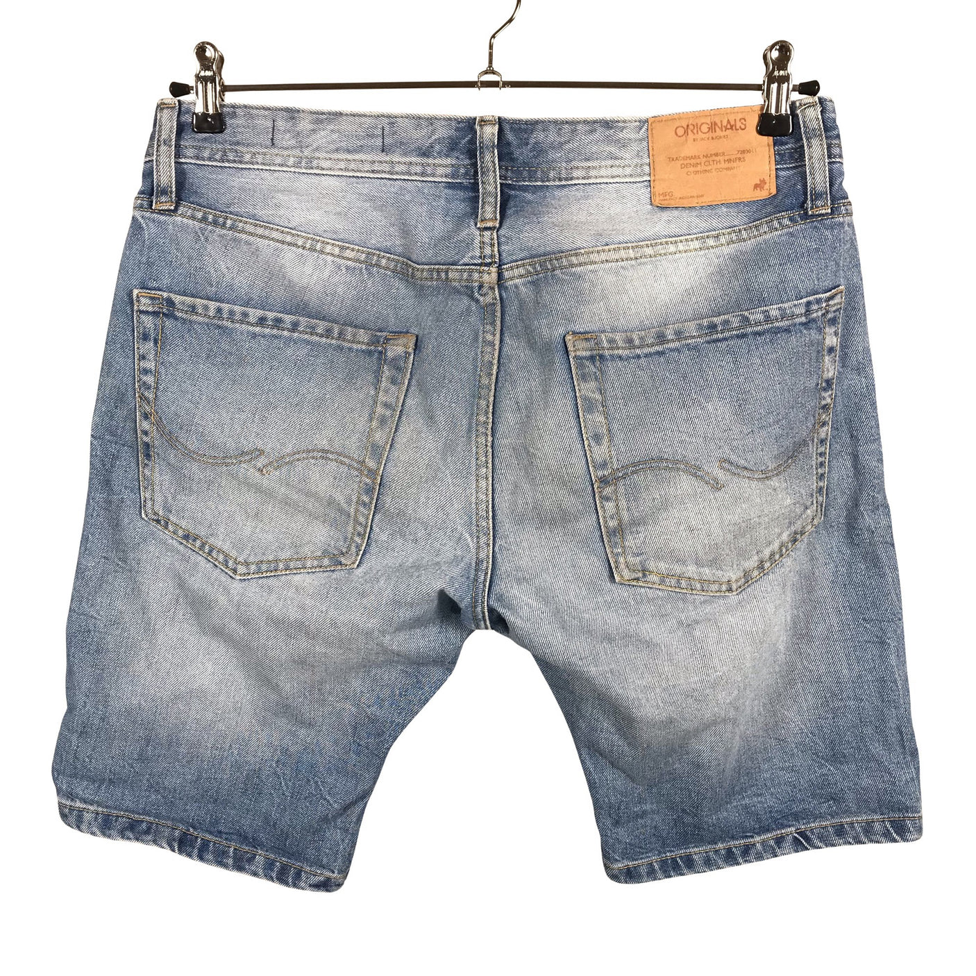 Unisex Jack & Jones - Denim shorts, size 46 - Blue (2)