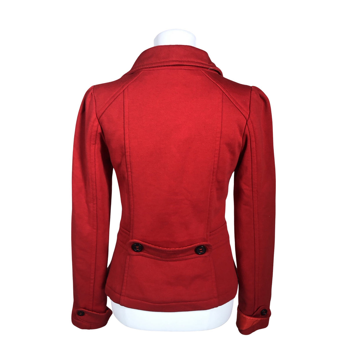 Unisex Blend - Sweat jacket, size 38 - Red (2)