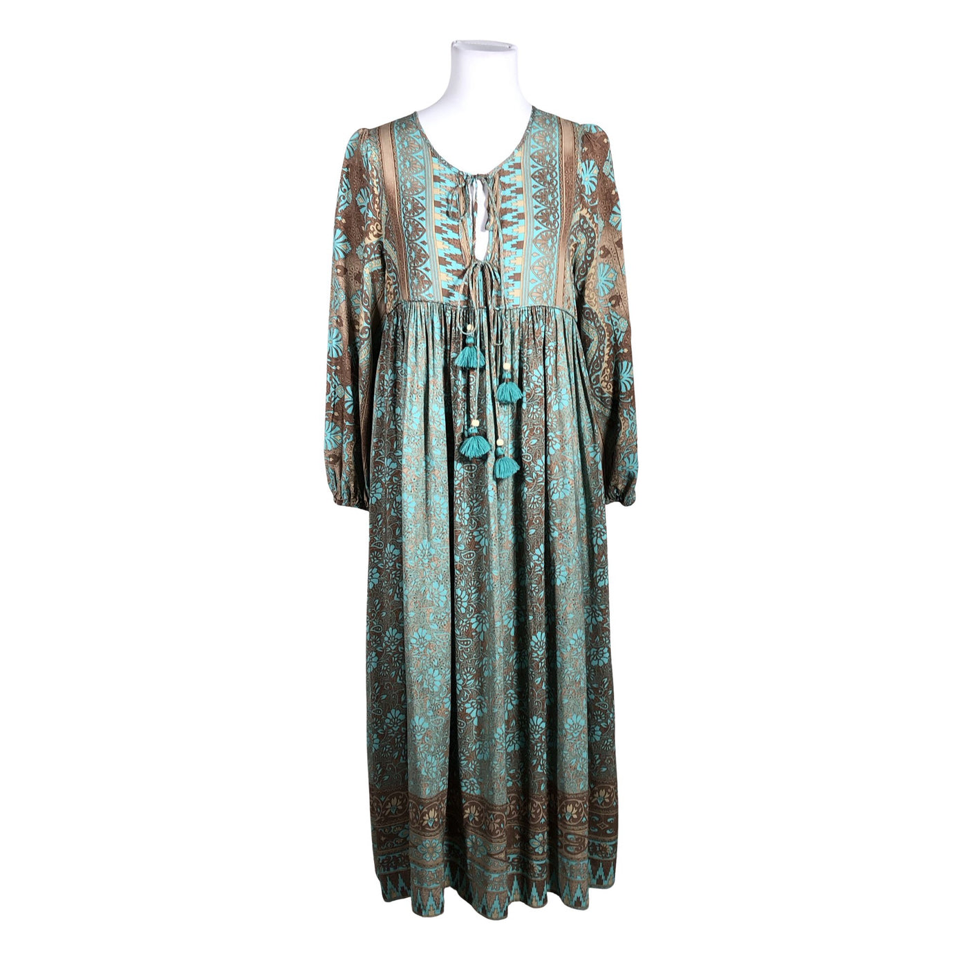 Unisex Last Queen Paris - Maxi dress, size 40 - Turquoise (1)