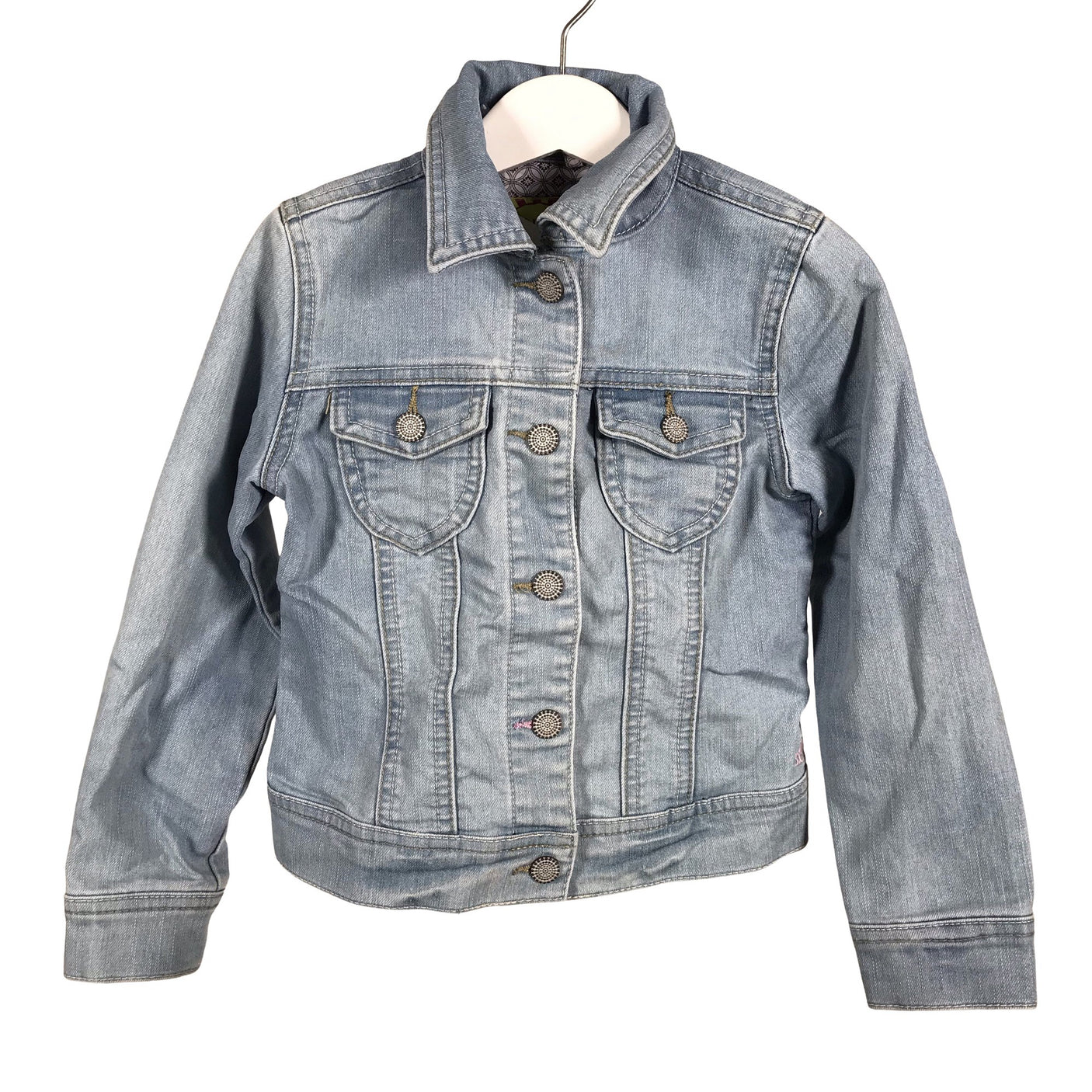 Unisex s.Oliver - Denim jacket, size 104 - 110 - Light blue (1)