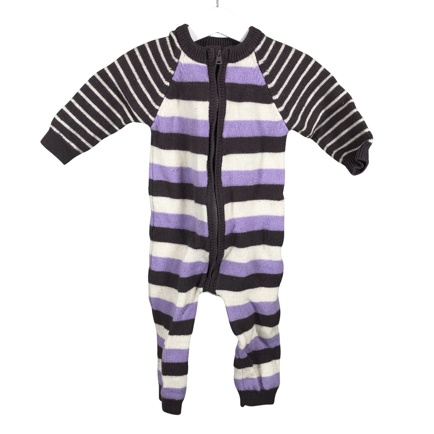 Unisex Name It - Wool overall, size 74 - 80 - Brown (1)
