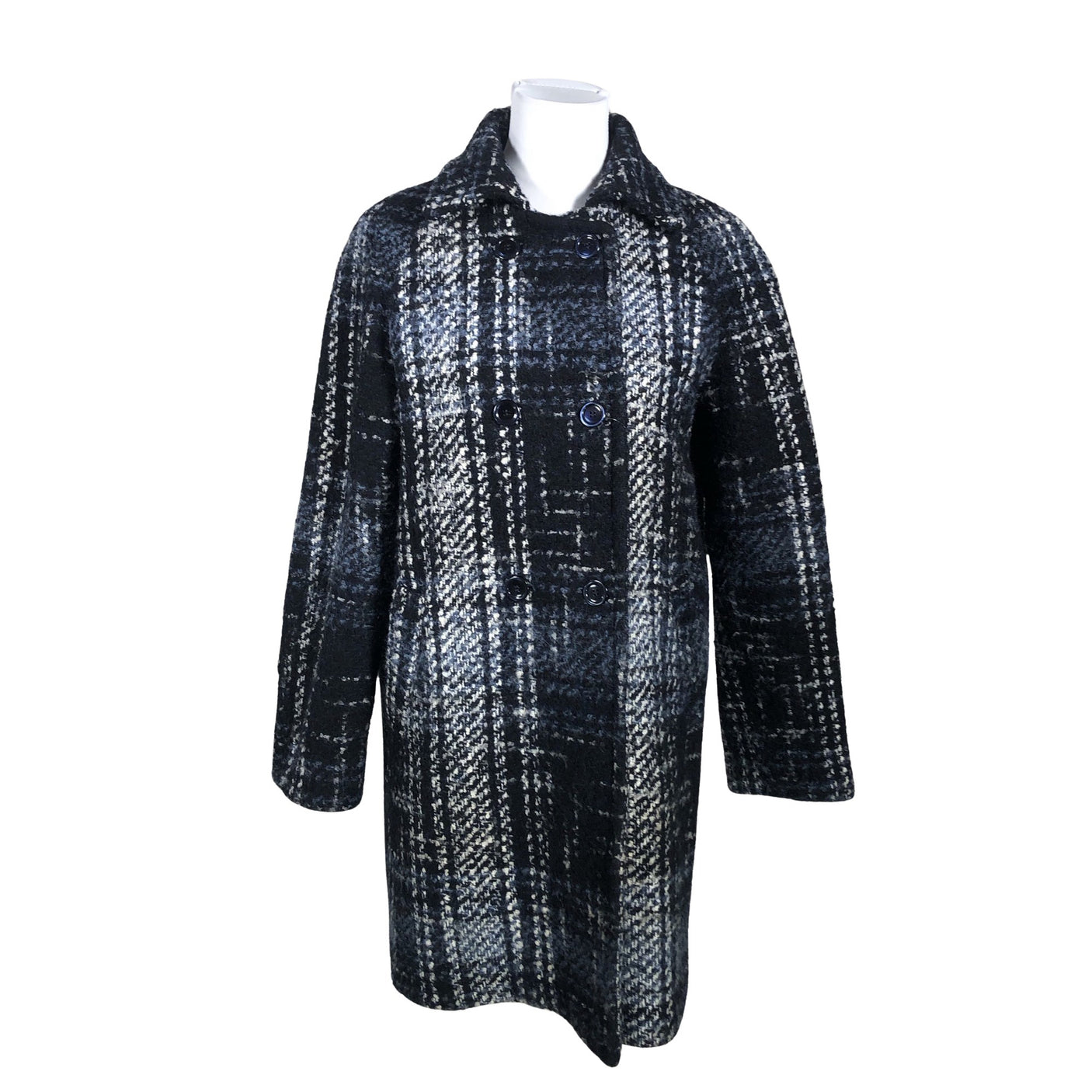 Unisex Andiata - Wool coat, size 38 - Blue (1)