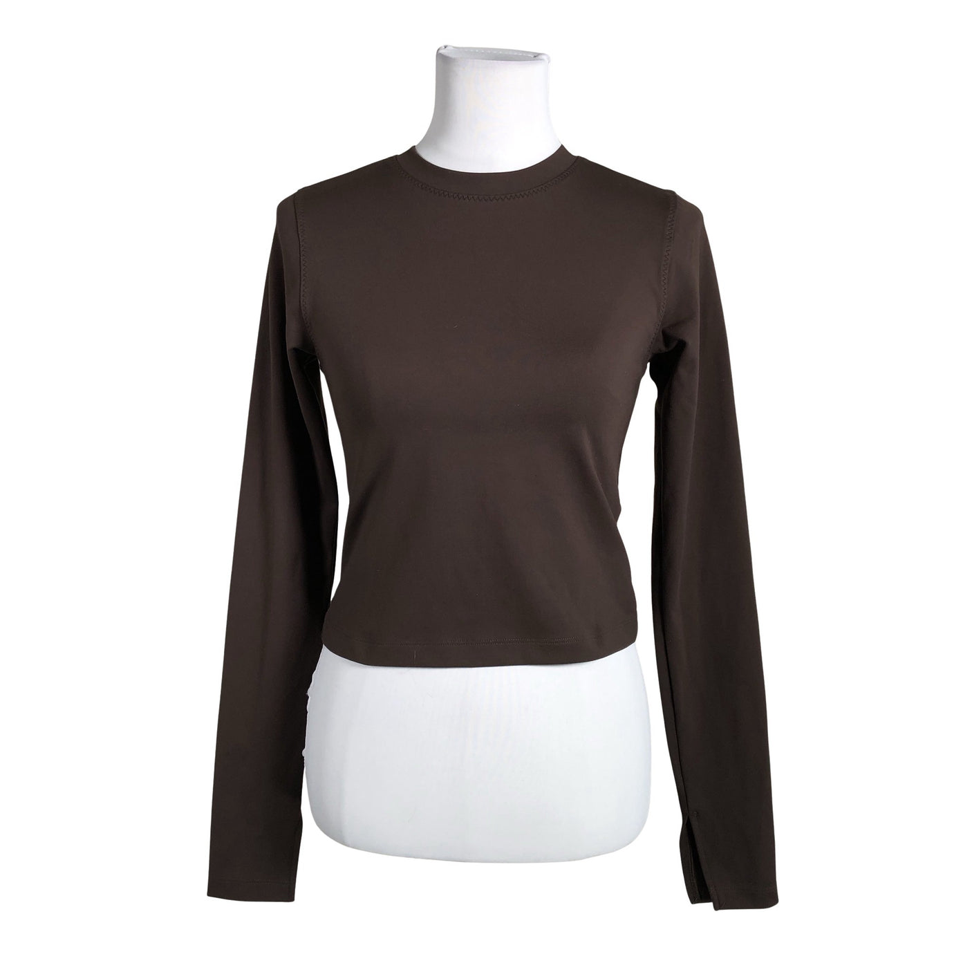 Unisex Nike - Sports shirt, long sleeve, size 38 - Brown (1)