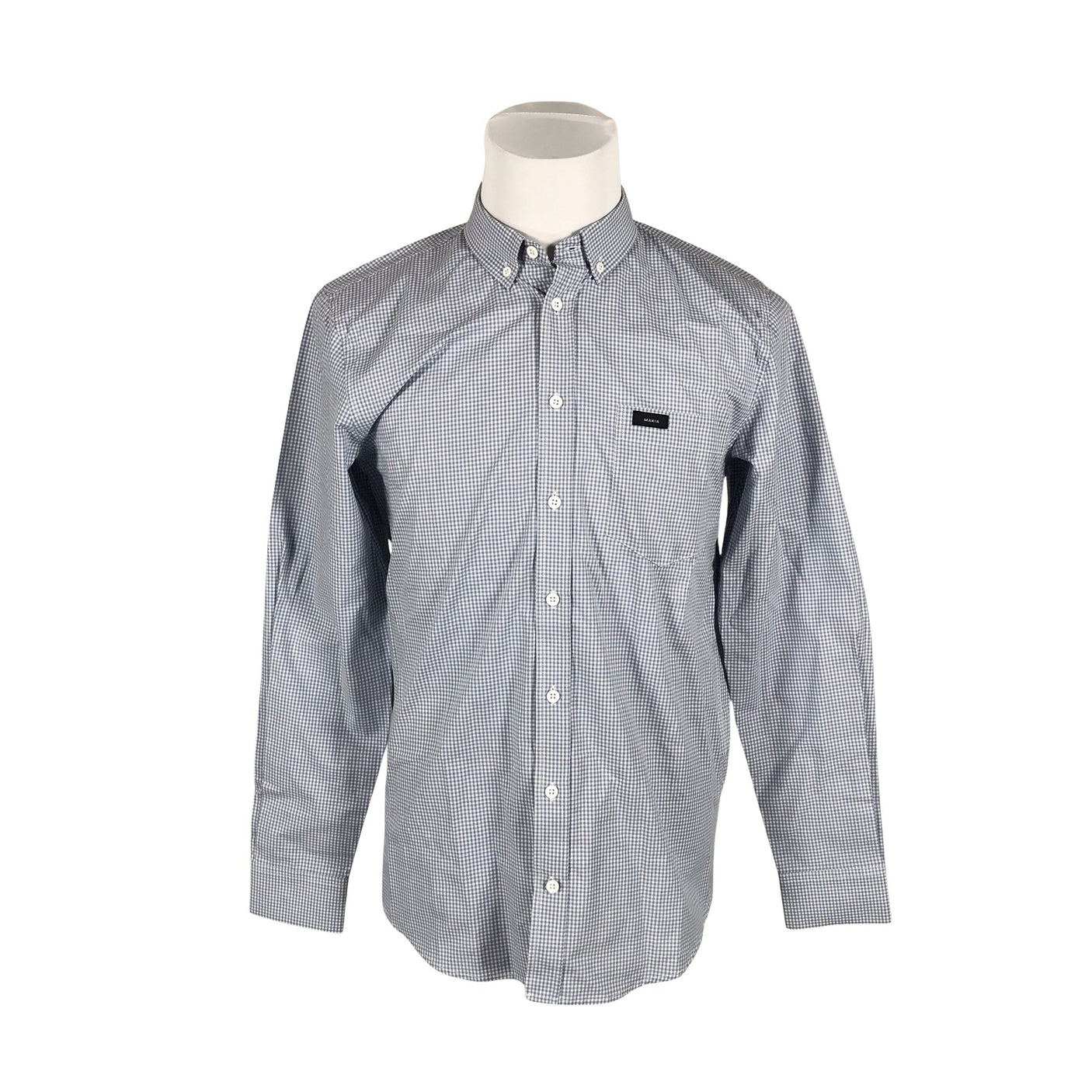 Unisex Makia - Collared shirt, size M - Blue (1)