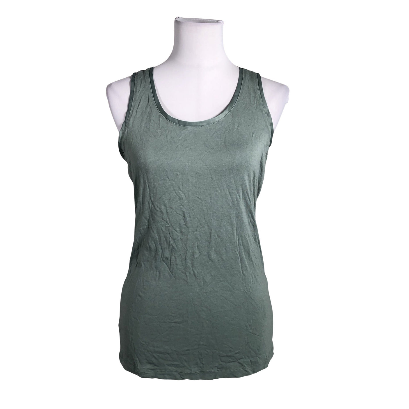 Unisex Bandolera - Tricot tank top, size 38 - Green (1)