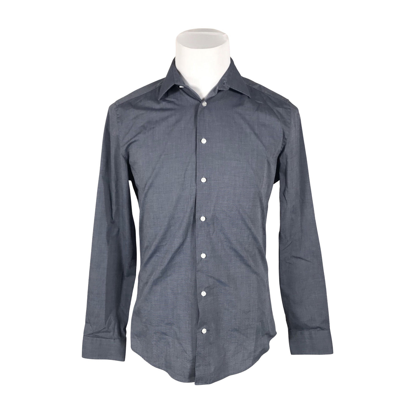 Unisex Seidensticker - Collared shirt, size S - Blue (1)