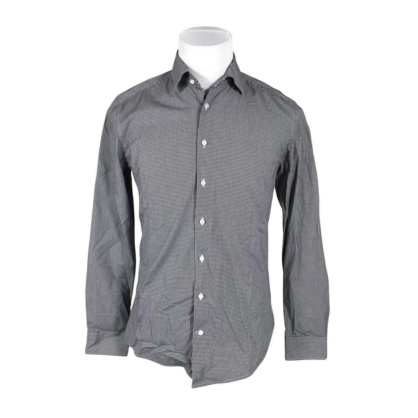 Unisex Seidensticker - Collared shirt, size S - Black (1)
