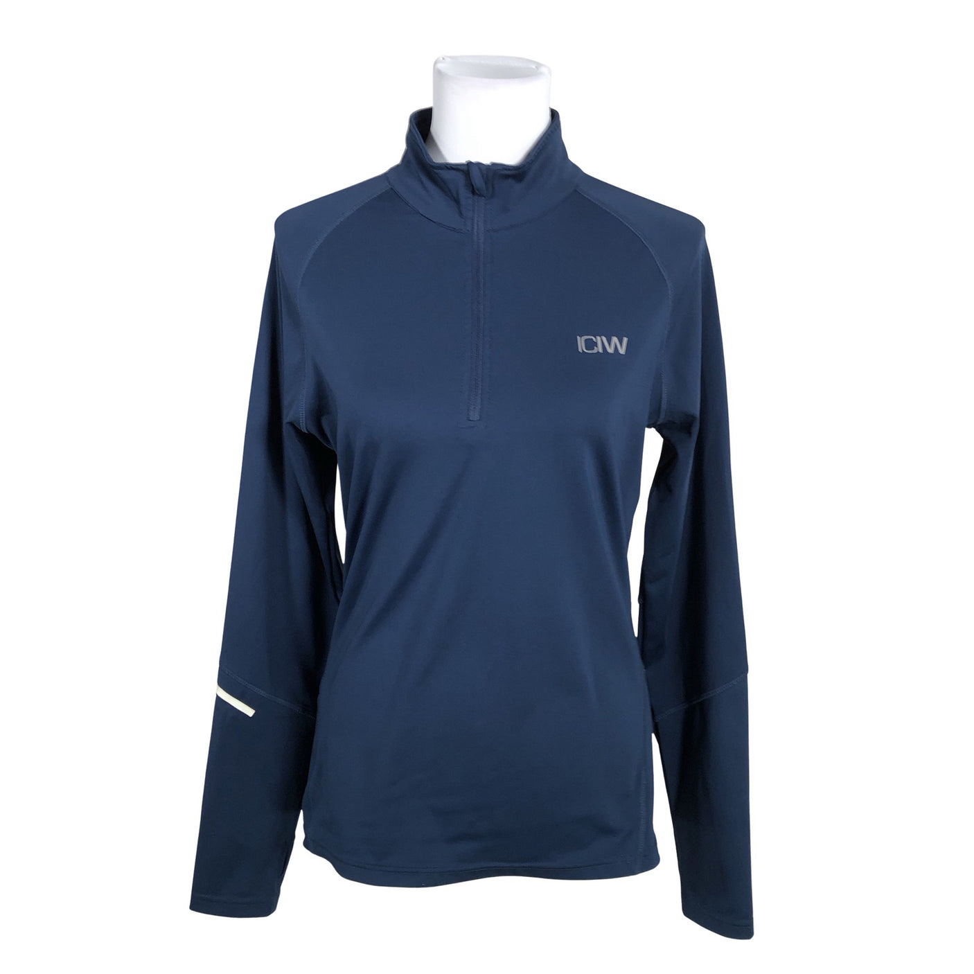Unisex ICIW – Icaniwill - Sports shirt, long sleeve, size 38 - Blue (1)