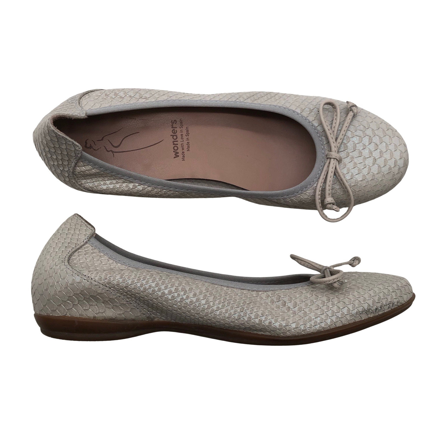 Unisex Wonders - Ballerinas, size 37 - Gray (1)