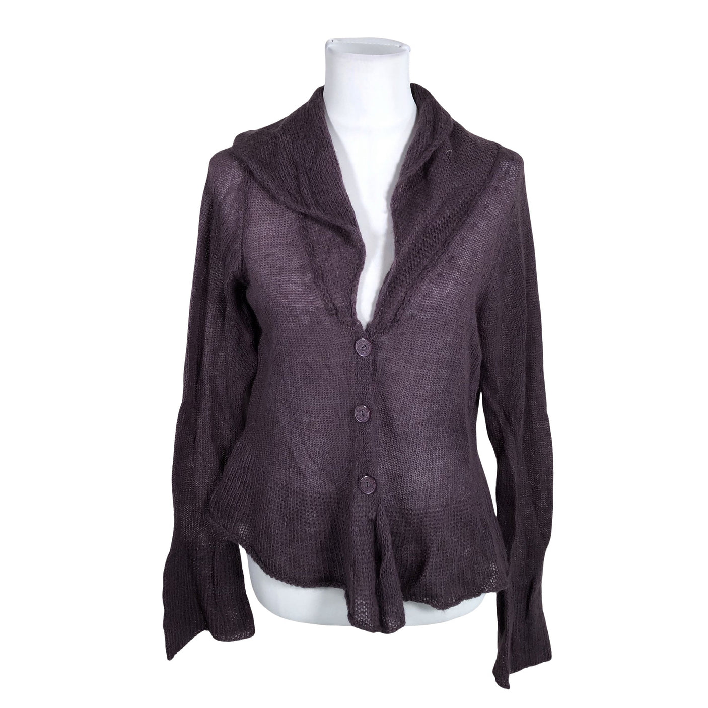 Unisex Sandwich - Cardigan, size 40 - Violet (1)