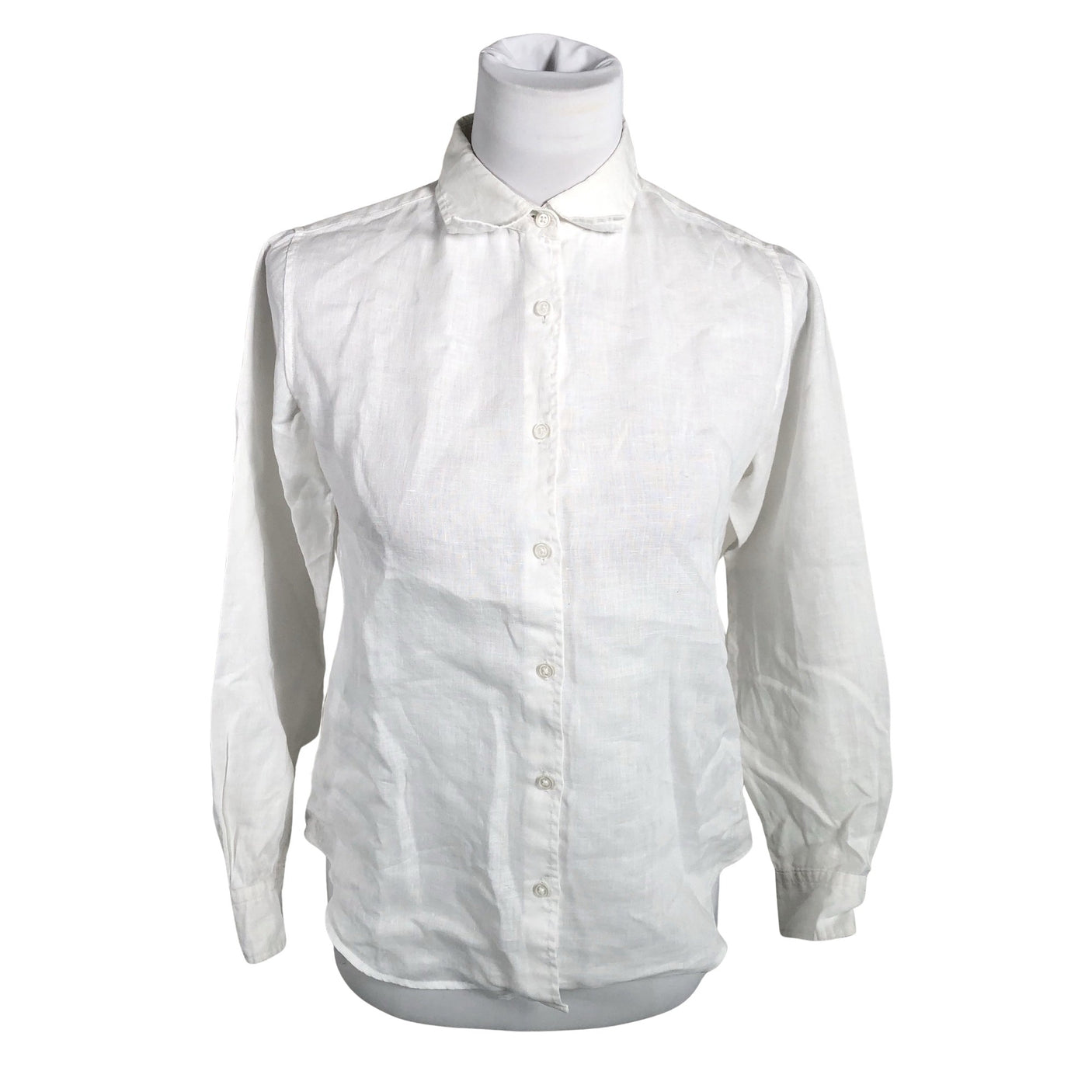 Unisex Uniqlo - Collared shirt, size 36 - White (1)