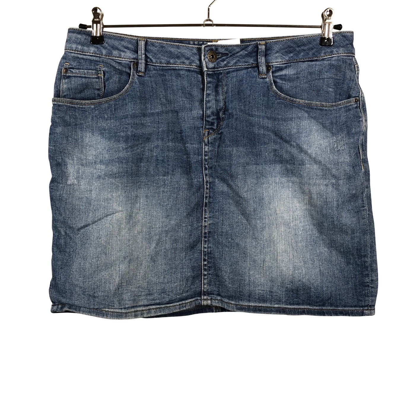 Unisex Esprit - Denim skirt, size W32 - Blue (1)
