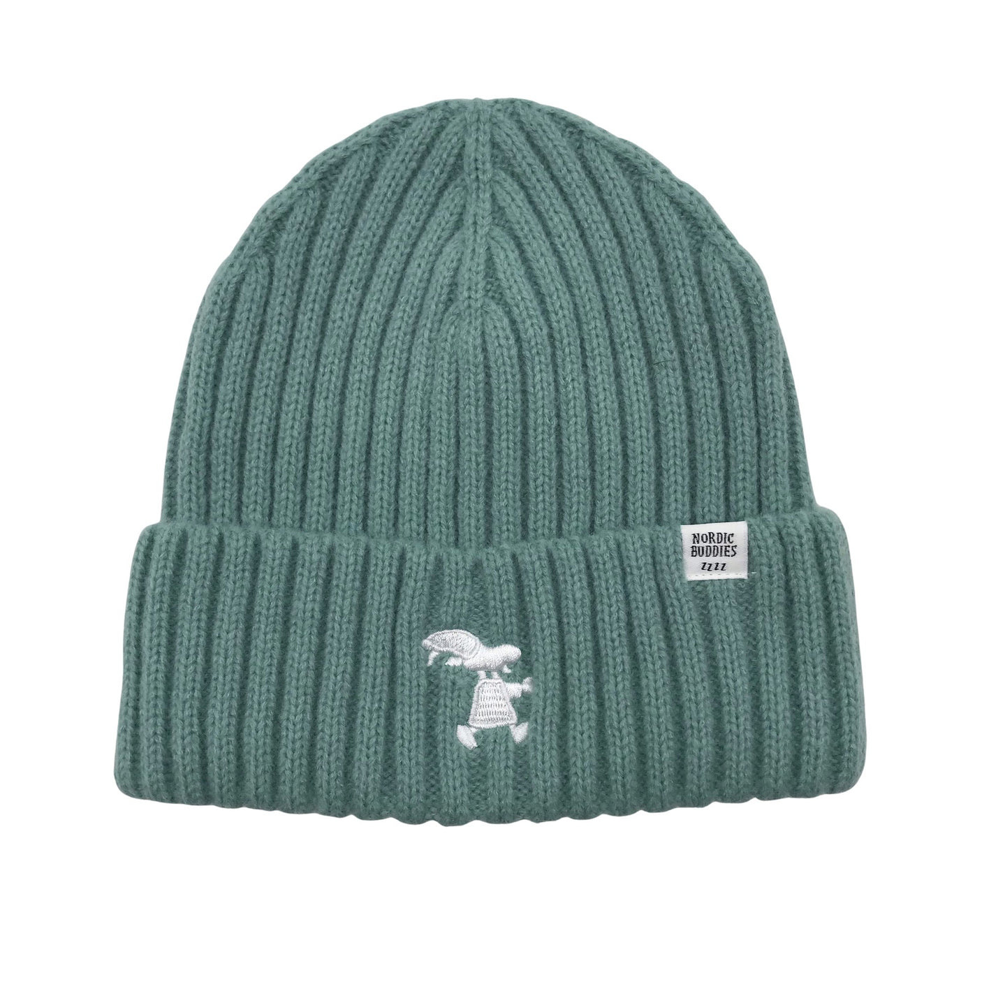 Unisex Nordic Buddies - Winter beanie, size Ei kokoa - Green (1)